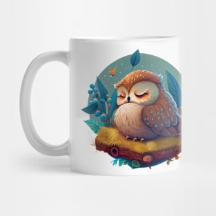 The sleeping owl Mug